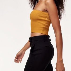 Aritzia strapless top